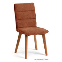 ESSZIMMERSTUHL (8er-Set) Darija 47x92x60 Eiche geölt/Cognac - Cognac/Eichefarben, Kunststoff (60/92/47cm) - 58aufmkessel