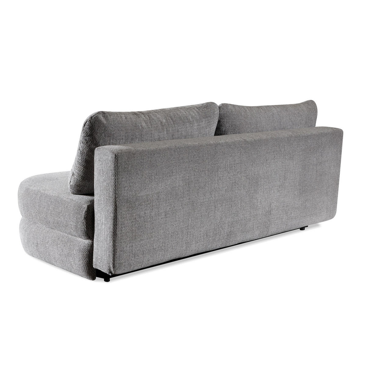 SOFA Rocket Dunkelgrau, mit Schlaffunktion - Dunkelgrau, Holzwerkstoff/Textil (211/93/108cm) - Bettso