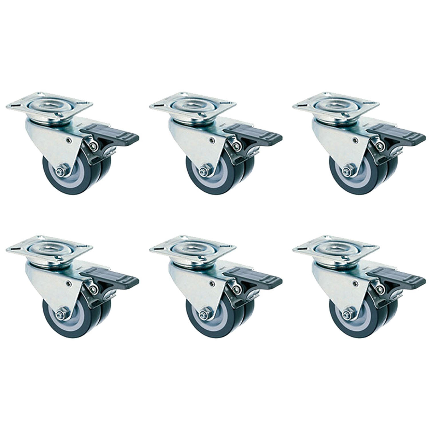 bene living Strandkorbrollen Schwarz, Silber 10x6x8 cm