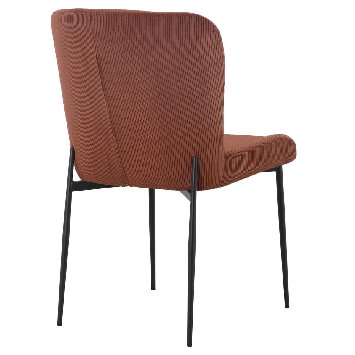 ESSZIMMERSTÜHLE 2er Set FREDDIE Braun - Braun, Textil (48/83/56cm) - SVITA