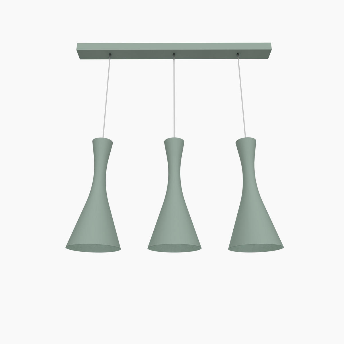 HÄNGELEUCHTE - Grün, Metall (20/100/120cm) - Lumicom