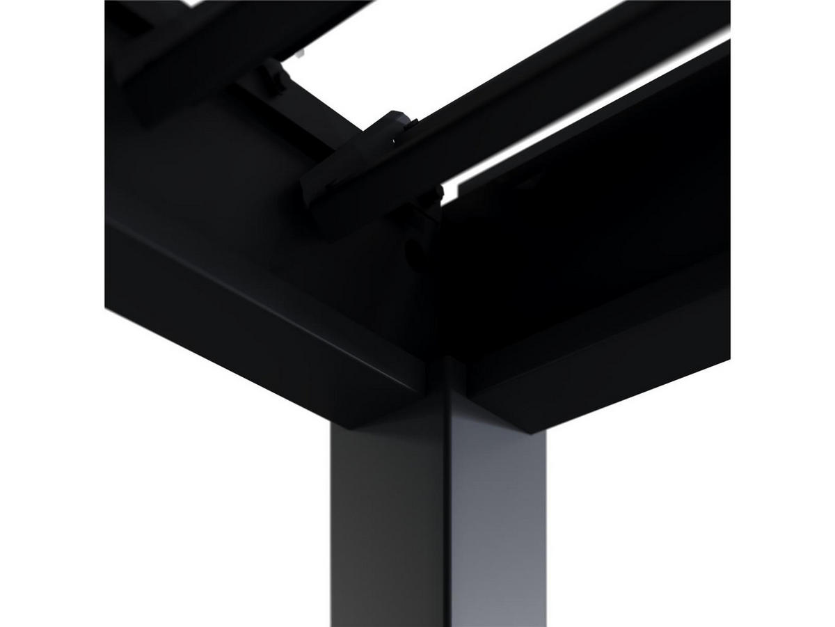 LAMELLENDACH-PERGOLA Oasis 3,6x7,2 m Anthrazit Aluminium - Grau, Kunststoff (80/175/120cm) - Green Spirit