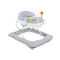 LAUFLERNHILFE Misty grau weiss klappbar, 3-fach höhenverstellbar, Spielcenter - Grau, Kunststoff (60/50/60cm) - Kikka boo