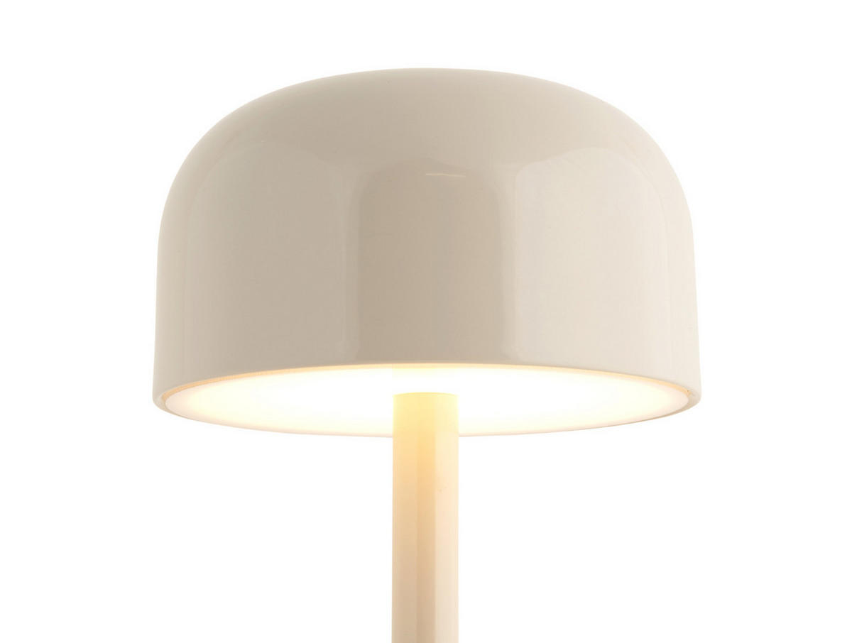 TISCHLAMPE James LED 12.5/12.5/24.5 cm - Grau, Metall (12.5/12.5/24.5cm) - Leitmotiv