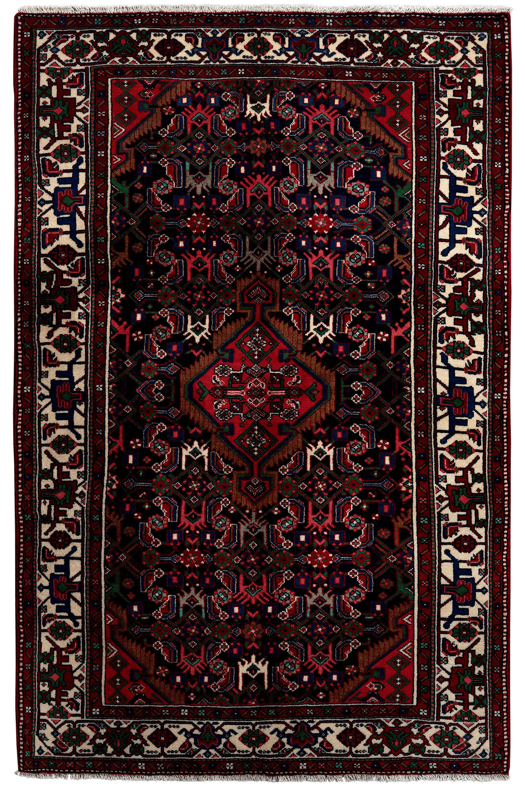 Looma Orientteppich Blau 135x210 cm