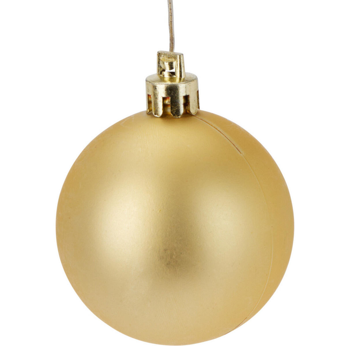 WEIHNACHTSKUGELN verschiedene Größen 60er-Set - Goldfarben, Kunststoff (19/31.5/19cm) - Home Styling Collection