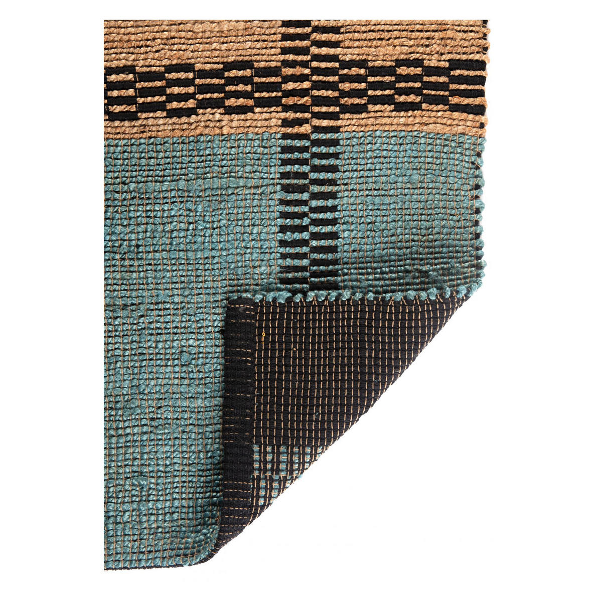 TEPPICH Eden quarzgrau 160 x 230 cm - Blau, Textil (160/230cm) - Vivaraise