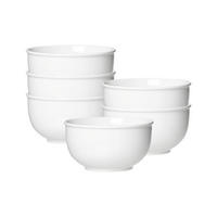 MÜSLISCHALEN Simple weiß ø 14 cm 6er Set - Weiß, Keramik (14cm) - Ritzenhoff Breker