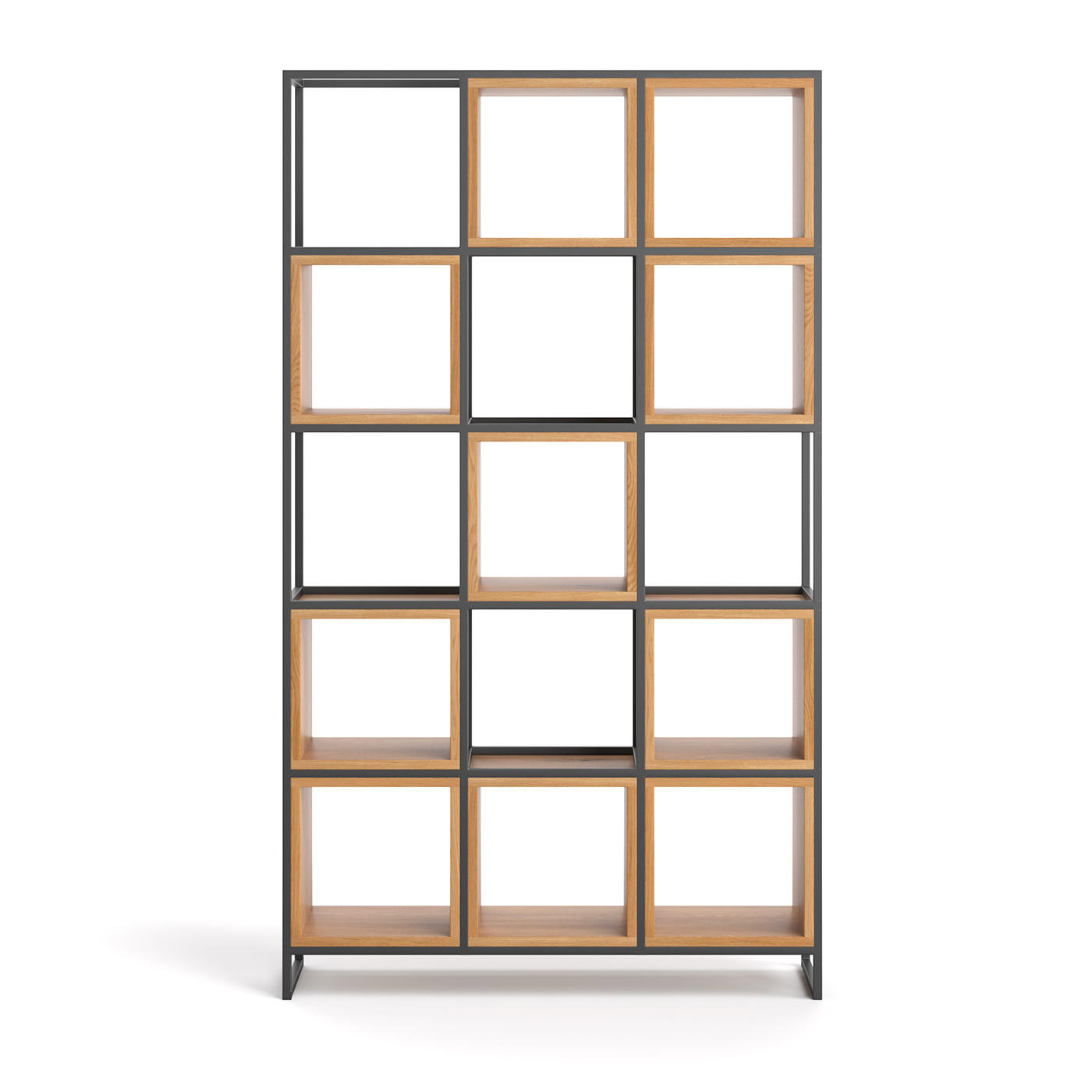 Danzz Regal Eiche, Natur 122x200x38 cm