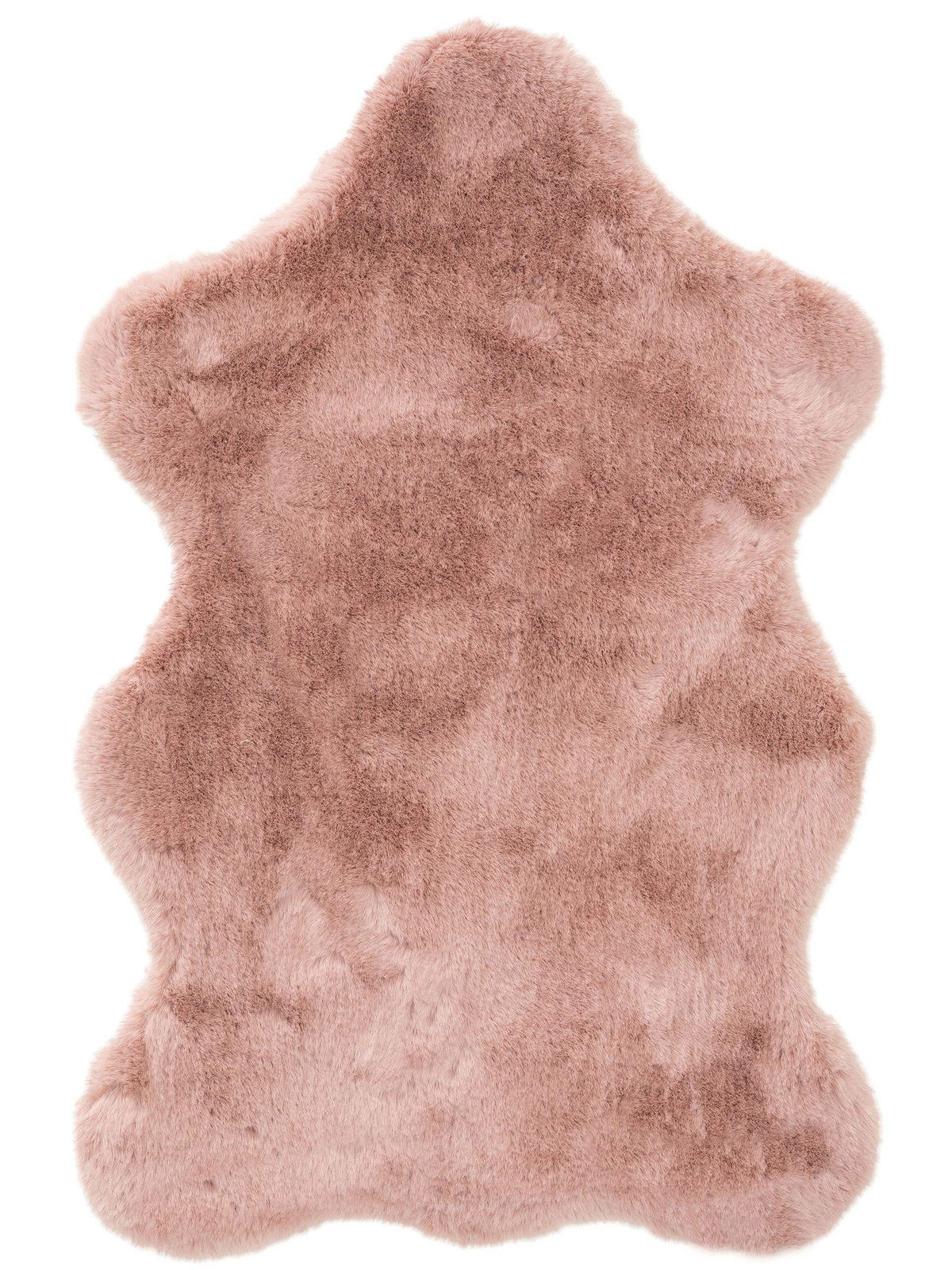 KUNSTFELL-TEPPICH Dave Rosa 60x90 cm - Rosa, Textil (60/90cm) - benuta Nest
