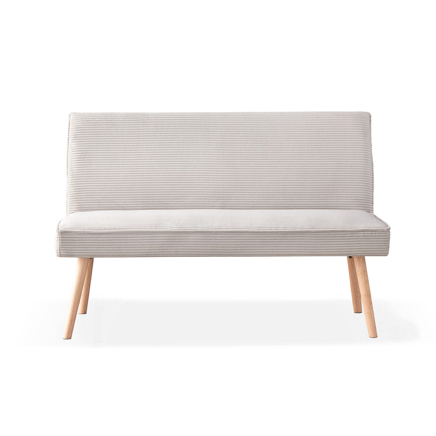 SITZBANK PAUL 160/63/90 cm Grau - Grau, Holz/Textil (160/90/63cm) - DUBI Möbel