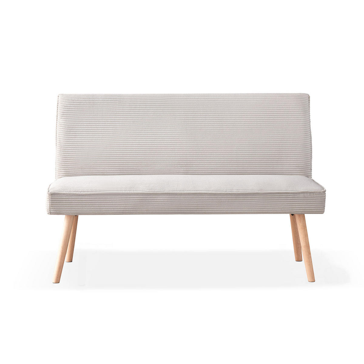 SITZBANK PAUL 120/63/90 cm Grau - Grau, Holz/Textil (120/90/63cm) - DUBI Möbel
