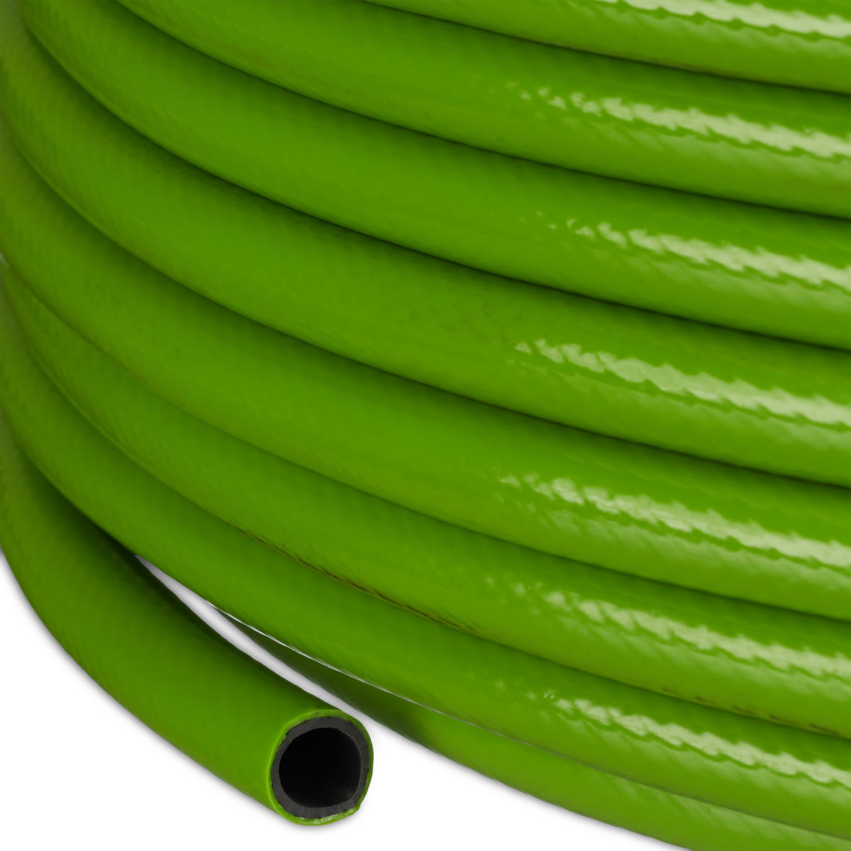 GARTENSCHLAUCH - Grün, Kunststoff (7000cm) - Relaxdays