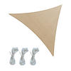 SONNENSEGEL Beige 300/300/1 cm - Beige, Kunststoff (300/300cm) - Mobili Rebecca