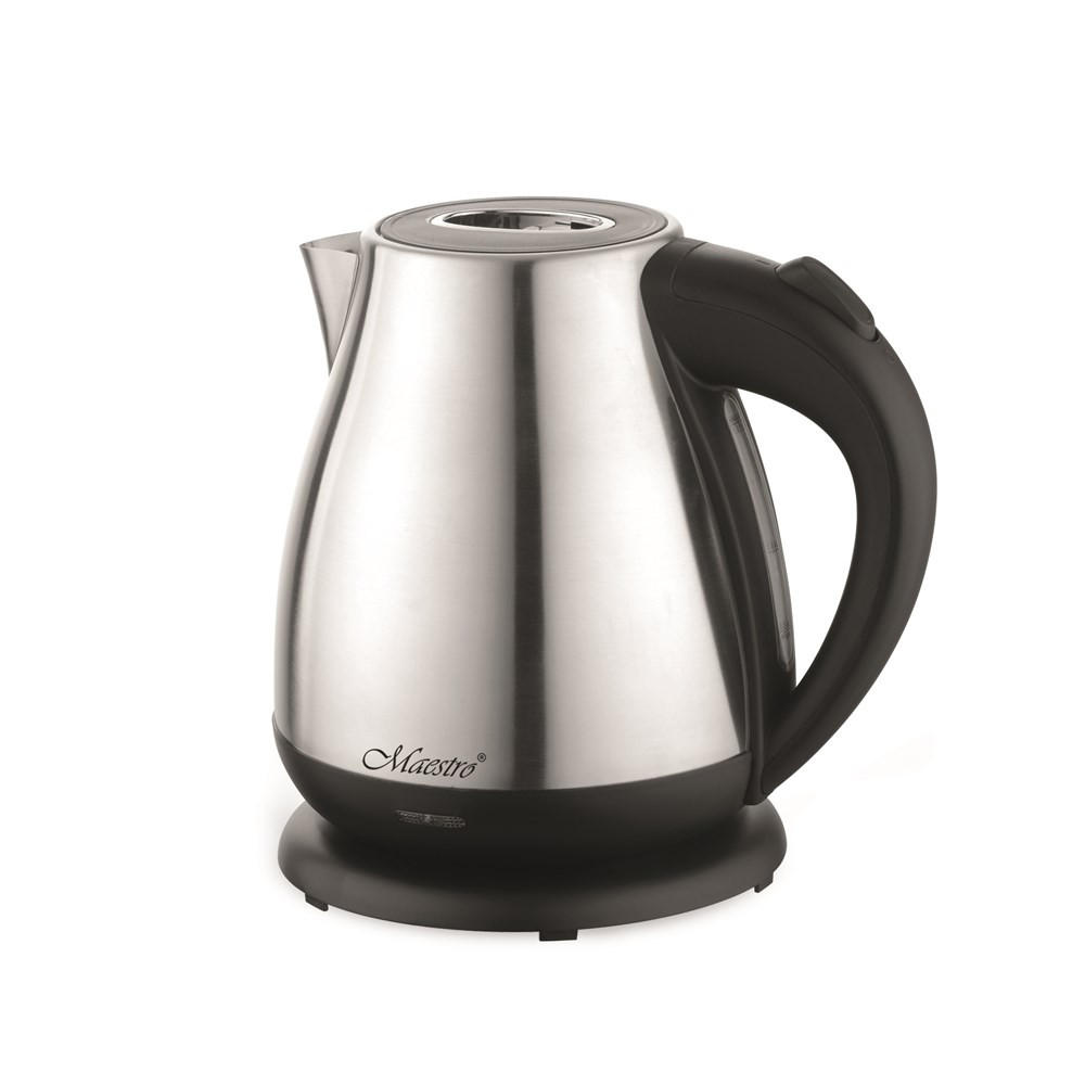 WASSERKOCHER ELEKTRISCH Silber 16/16/19 cm MR036 - Silberfarben, Metall (16/19/16cm) - Maestro 