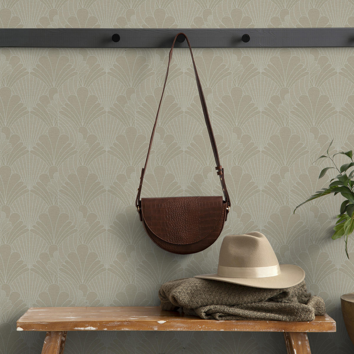 TAPETE Leandra - Creme/Weiß, Papier/Kunststoff (52/1000cm) - Superfresco Easy