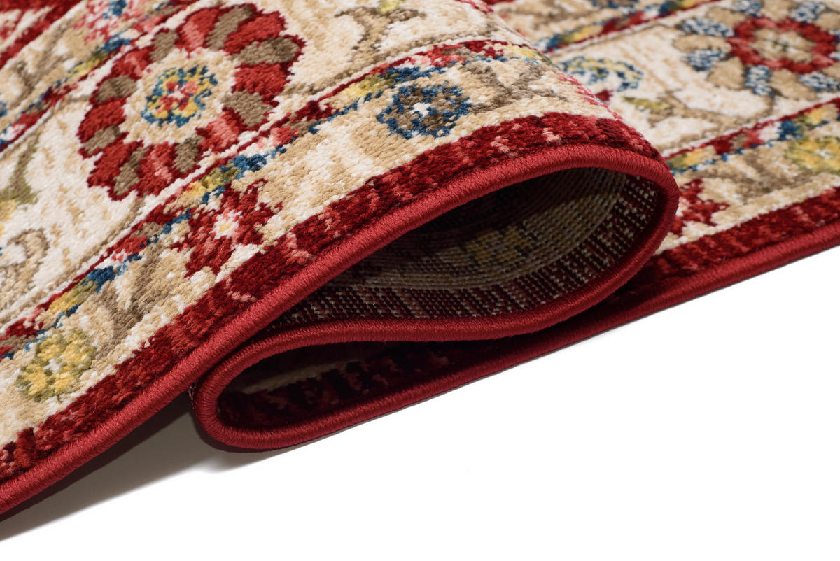 TEPPICH RIVIOLI Rot 80/150 cm - Rot, Textil (80/150cm) - Tapiso