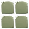 SITZKISSEN Basic 46/48 cm 4er-Set - Grün, Textil (48/4/46cm) - Madison