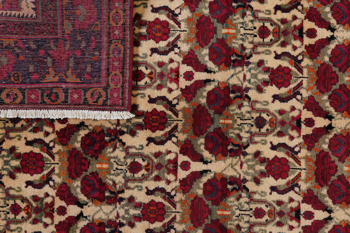 ORIENTTEPPICH handgeknüpft Afshar Beige 238/167 cm Schurwolle - Beige, Textil (167/238cm) - Looma