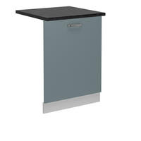 KRYT MYČKY NÁDOBÍ R-Line Modrošedá - bílá/šedohnědá, kompozitní dřevo (60/81.8/1.6cm) - Vicco