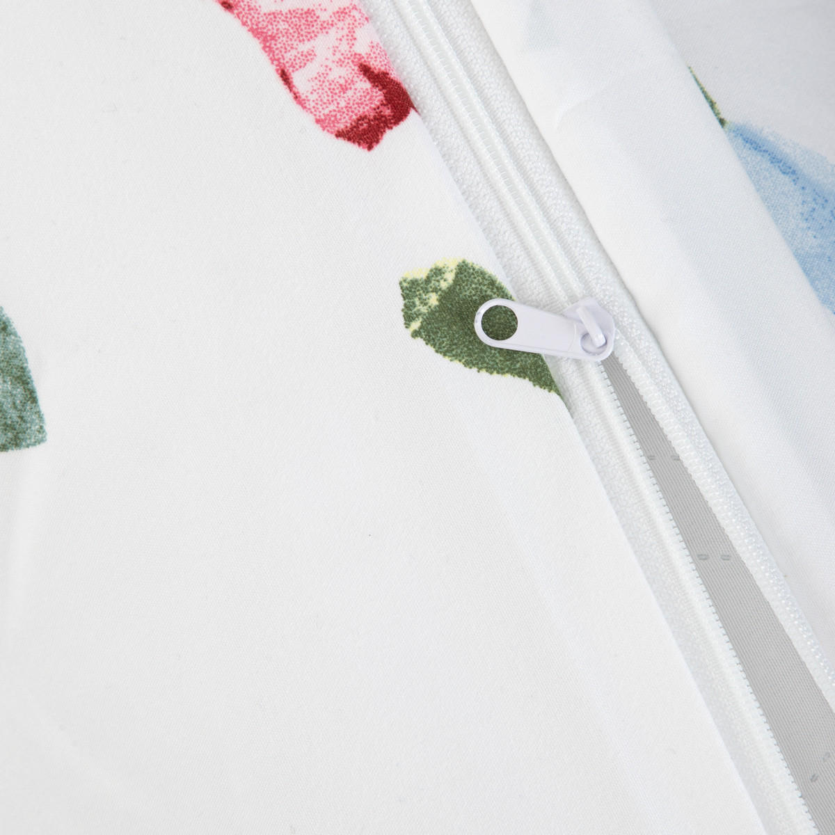 BETTWÄSCHE Perhonen 220/200 cm - Multicolor/Weiß, Textil (220/200cm) - Homla