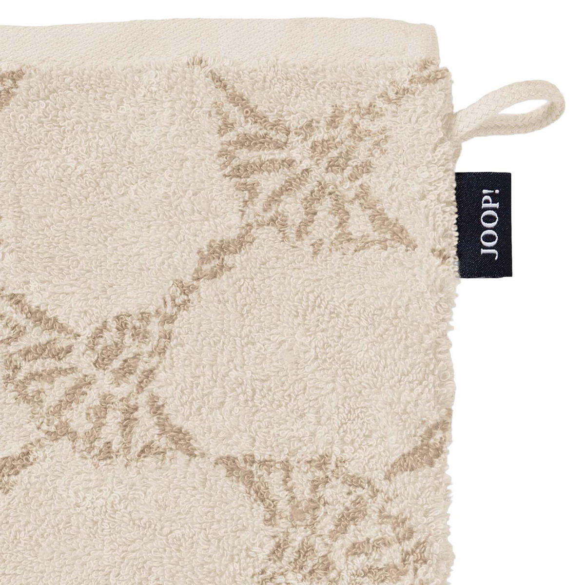 WASCHLAPPEN Unisex Doubleface Beige 3er Pack Baumwolle - Creme, Textil (16/22cm) - Joop!