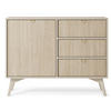 KOMMODE - Abeto Beige SD106 - Eichefarben/Beige, Holz (106/80/38cm) - Möblo
