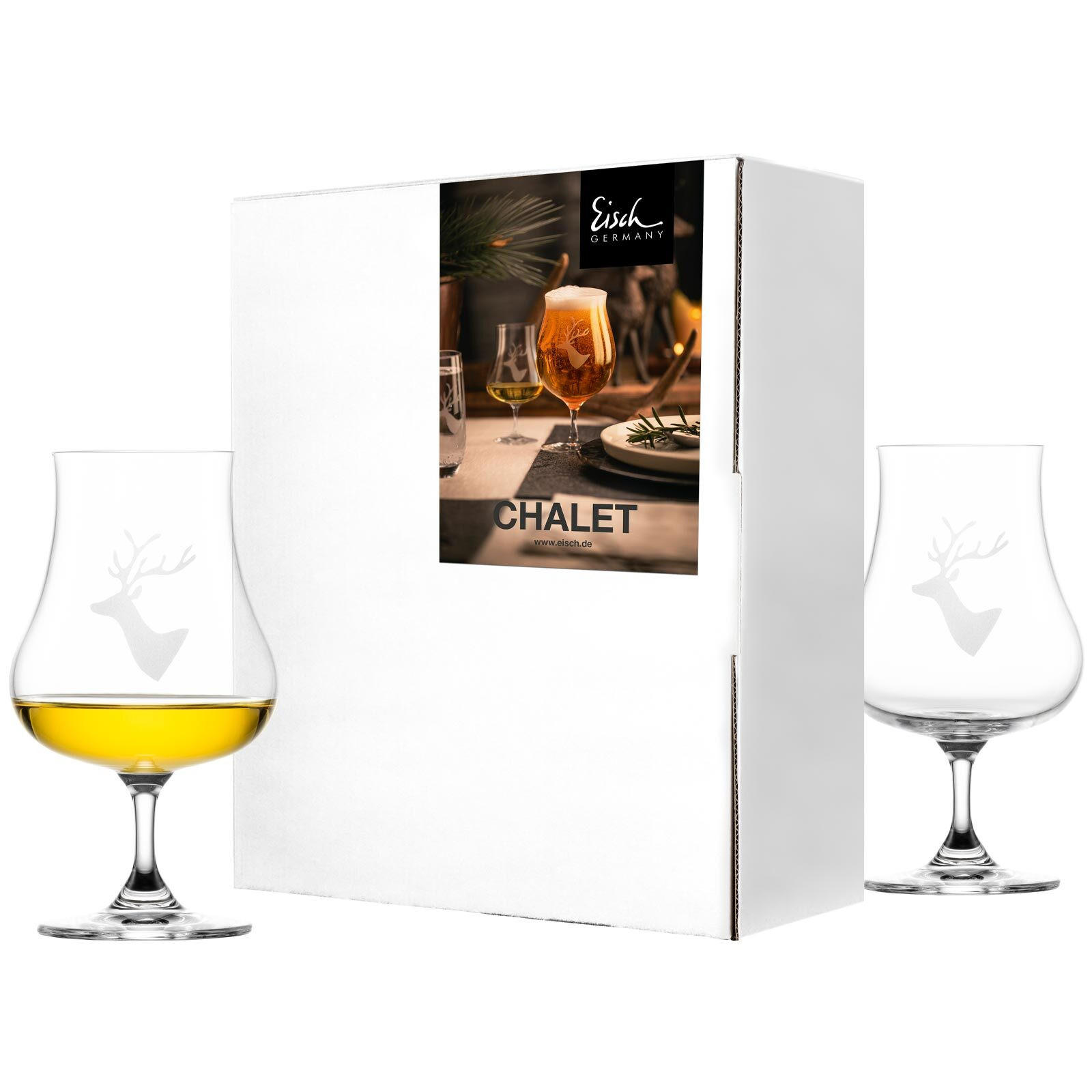 SPIRITUOSENGLÄSER Chalet transparent 220 ml 2er Set - Transparent, Glas (0.22L) - Eisch