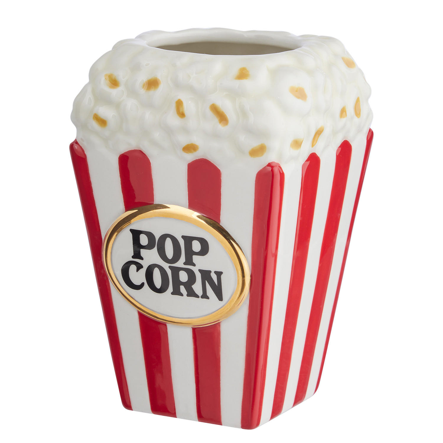 VASE Popcorn 13cm - Rot, Stein (13cm) - Butlers