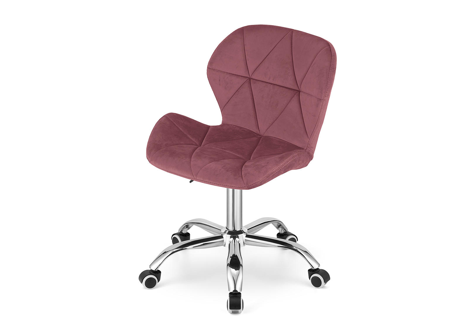 DREHSTUHL Avola, dunkelrosa - Pink, Textil (47.5/86.5/55.5cm)