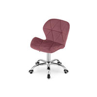 DREHSTUHL Avola, dunkelrosa - Pink, Textil (47.5/86.5/55.5cm)