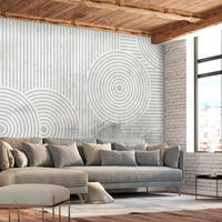 VLIESTAPETE Schwarz-Weiß 200/140 cm - Schwarz, Textil (200/1cm) - KUNSTLOFT