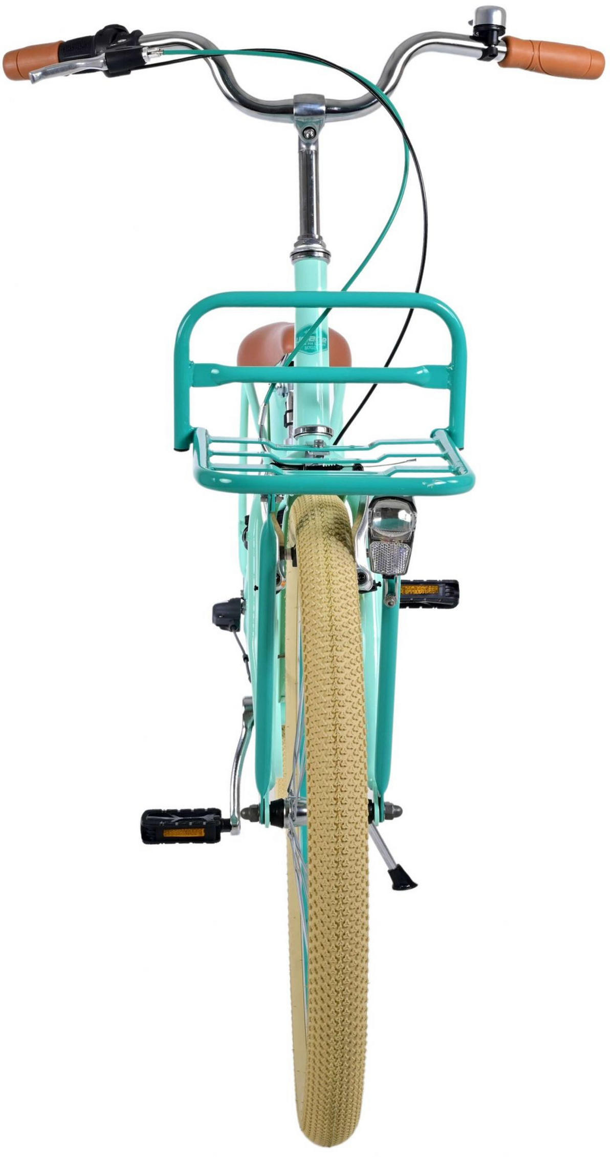 KINDERFAHRRAD Excellent - Mädchen - 24 Zoll - 3 Gänge - Rücktritt + Handbremse - Grün - Grün, Metall (65cm) - TPFSports
