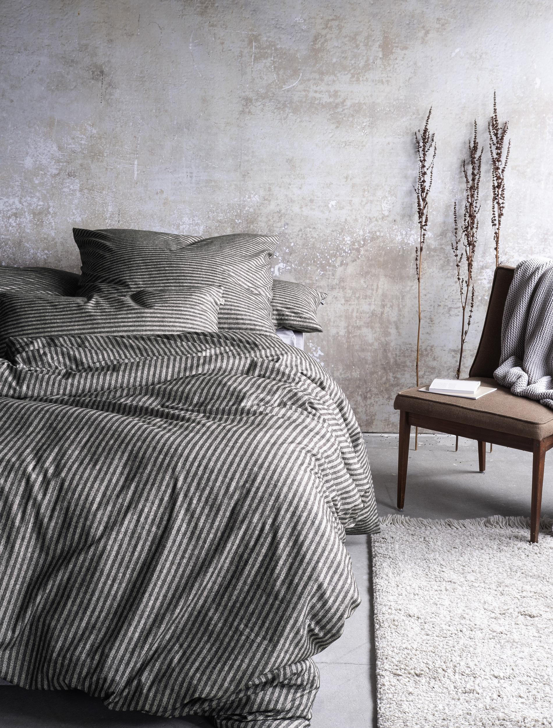BETTWÄSCHE MINK 8872 - Silberfarben, Textil (155/220cm) - Irisette