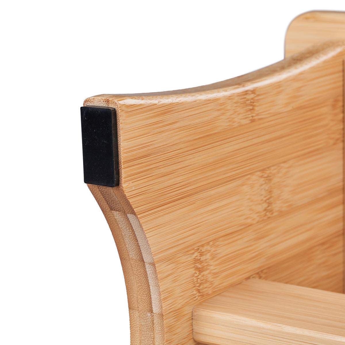 BAMBUSHOCKER - Hellbraun, Holz (40/20.5/22cm) - Relaxdays
