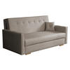 SCHLAFSOFA Viva Sonic IV - Hellbraun/Schwarz, Holz/Textil (173/85/100cm) - MIRJAN24