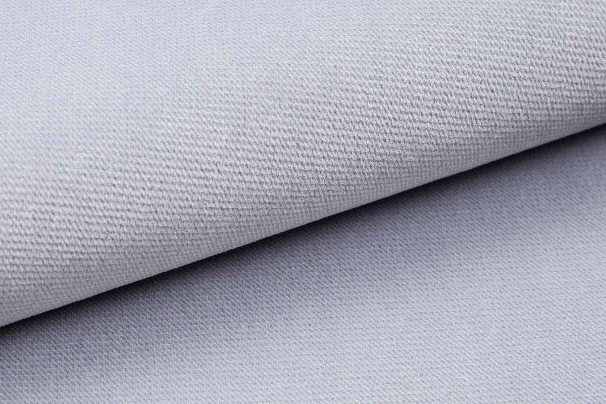 POLSTERBETT KINA 180/200 in Velours Hellgrau - Hellgrau, Holz/Holzwerkstoff (180/200cm) - Deine Möbel 24