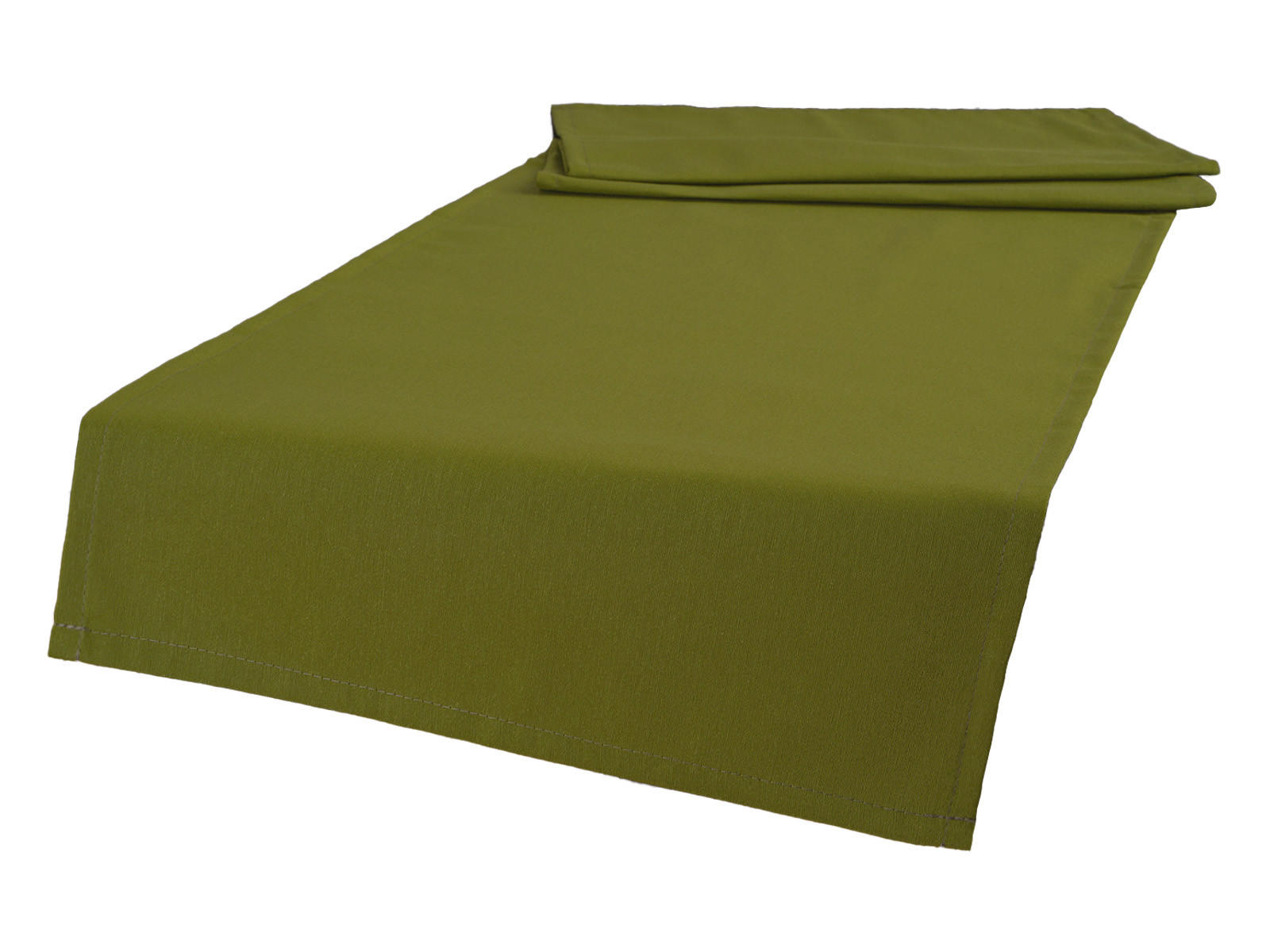 TISCHLÄUFER Wunschton moosbild-grün 40/130 cm - Grün, Textil (40/130cm) - beties Heimtextil