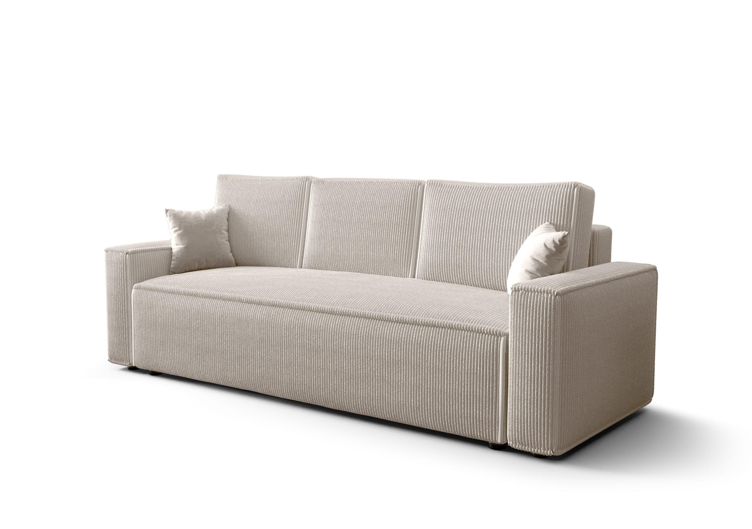 Fedve Schlafsofa Ecru 230x89x85 cm