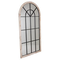 SPIEGEL aus Holz 86x4x168 cm - Weiß, Holzwerkstoff (86/168/4cm) - Wanderlust