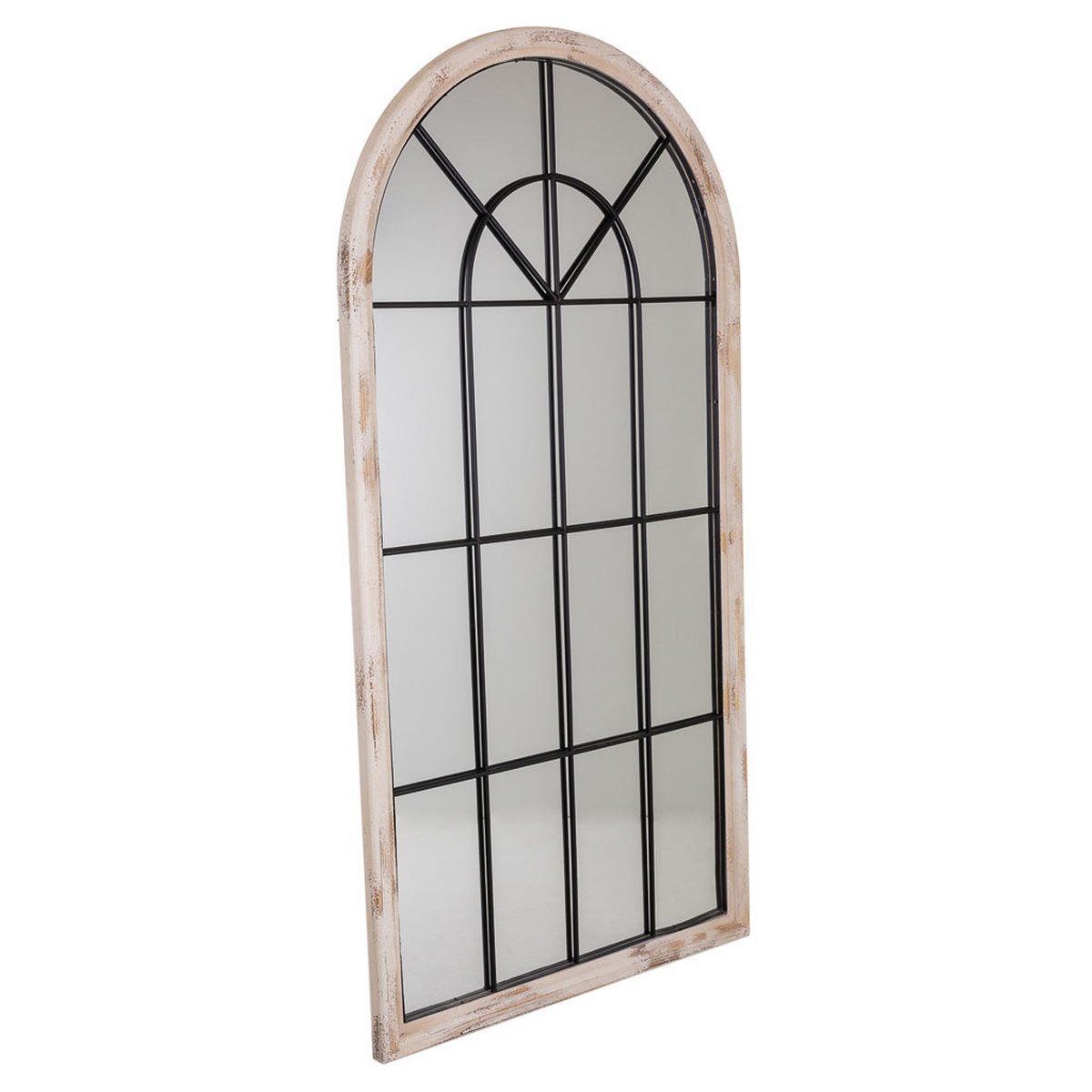 SPIEGEL aus Holz 86x4x168 cm - Weiß, Holzwerkstoff (86/168/4cm) - Wanderlust