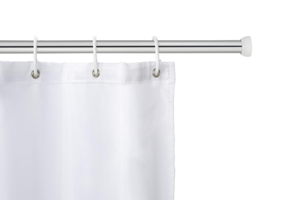 TELESKOP-DUSCHSTANGE Chrom - Silberfarben, Metall (185cm) - Wenko