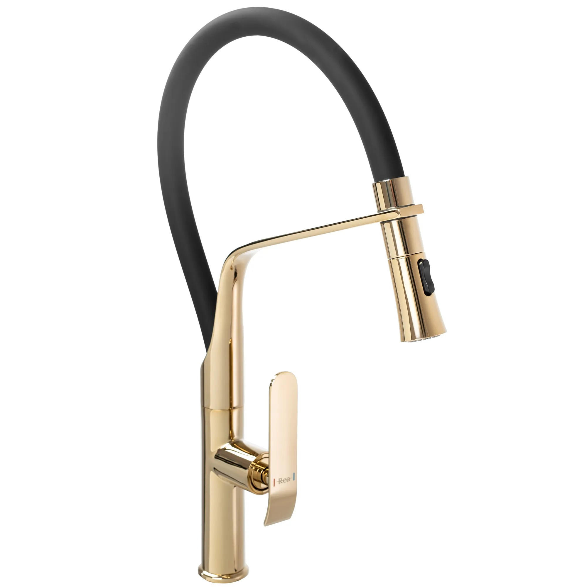 KÜCHEARMATUR Rea Castor Gold - Schwarz, Metall (4.5/48.5/24cm) - REA