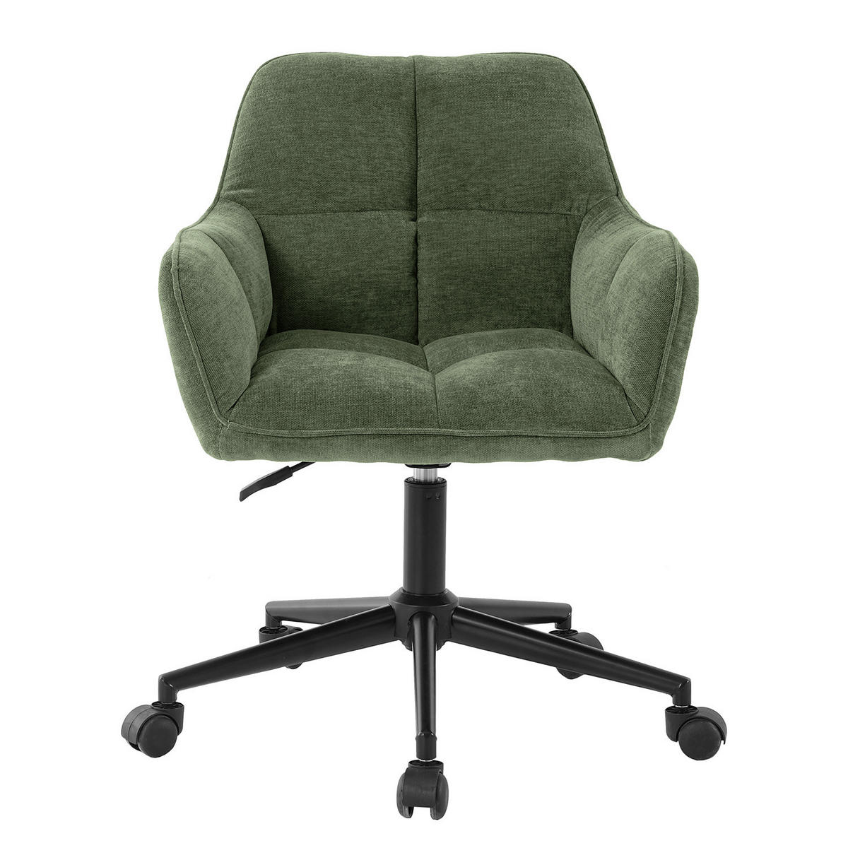 BÜROSTUHL - Grün, Textil/Metall (59/81/62cm) - home24