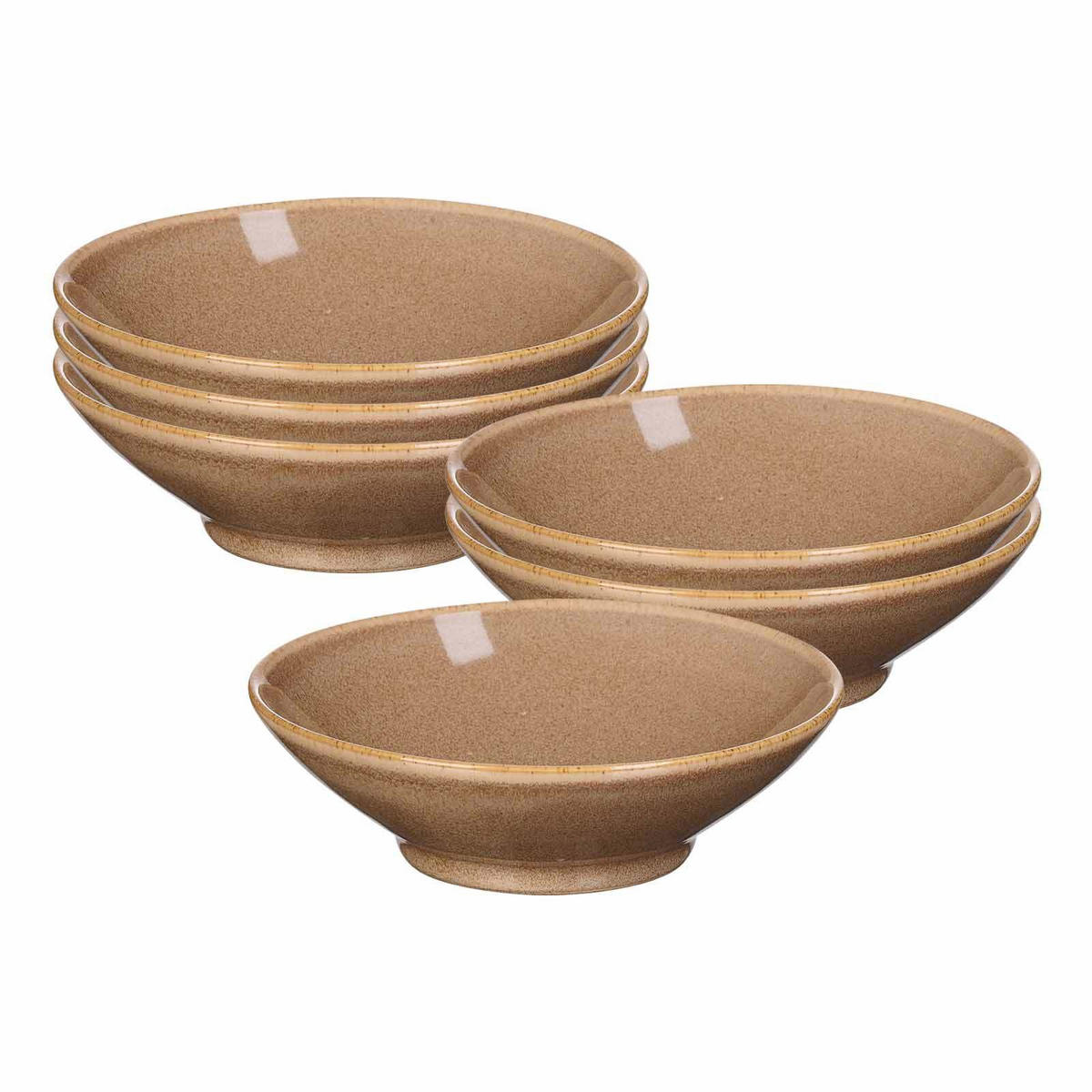 BEILAGENSCHALEN Sahara Hellbraun ø 14,5 cm 6er Set - Hellbraun, Keramik (14.5cm) - Ritzenhoff Breker