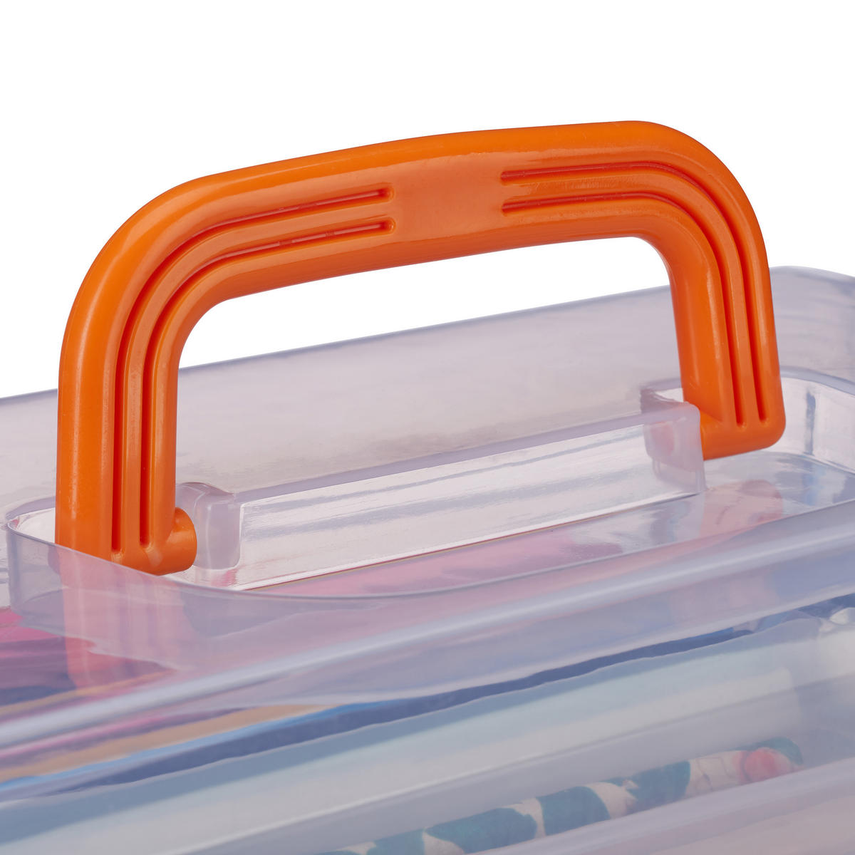 AUFBEWAHRUNGSBOX - Transparent, Kunststoff (33/14/19.5cm) - Relaxdays