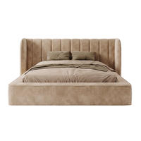 POLSTERBETT GONDO 160x200 cm, Beige - Beige, Textil (200/160cm) - Fedve