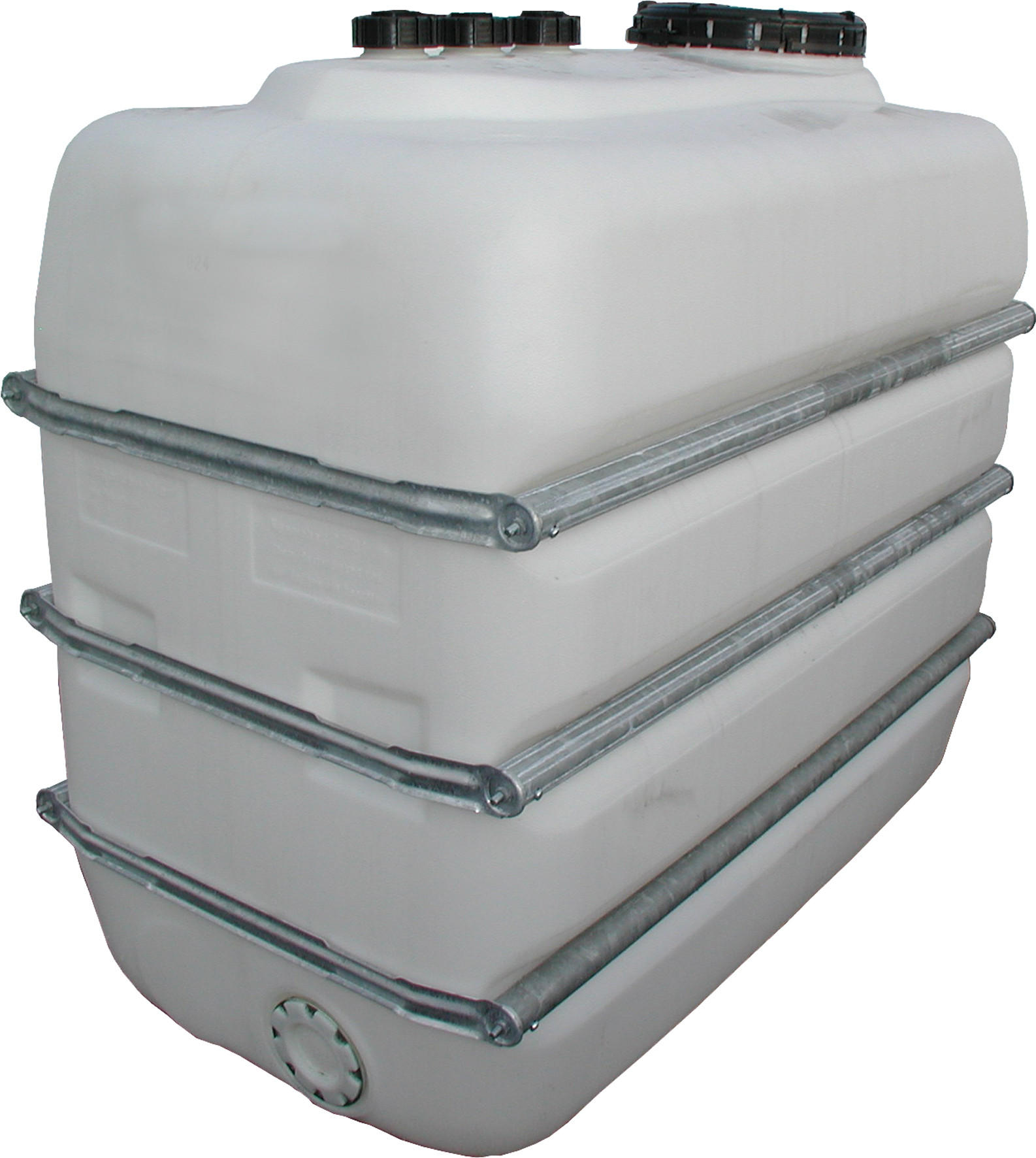 RAUMSPARTANK 2500 L natur - Weiß, Kunststoff (100/165/187cm) - GRAF