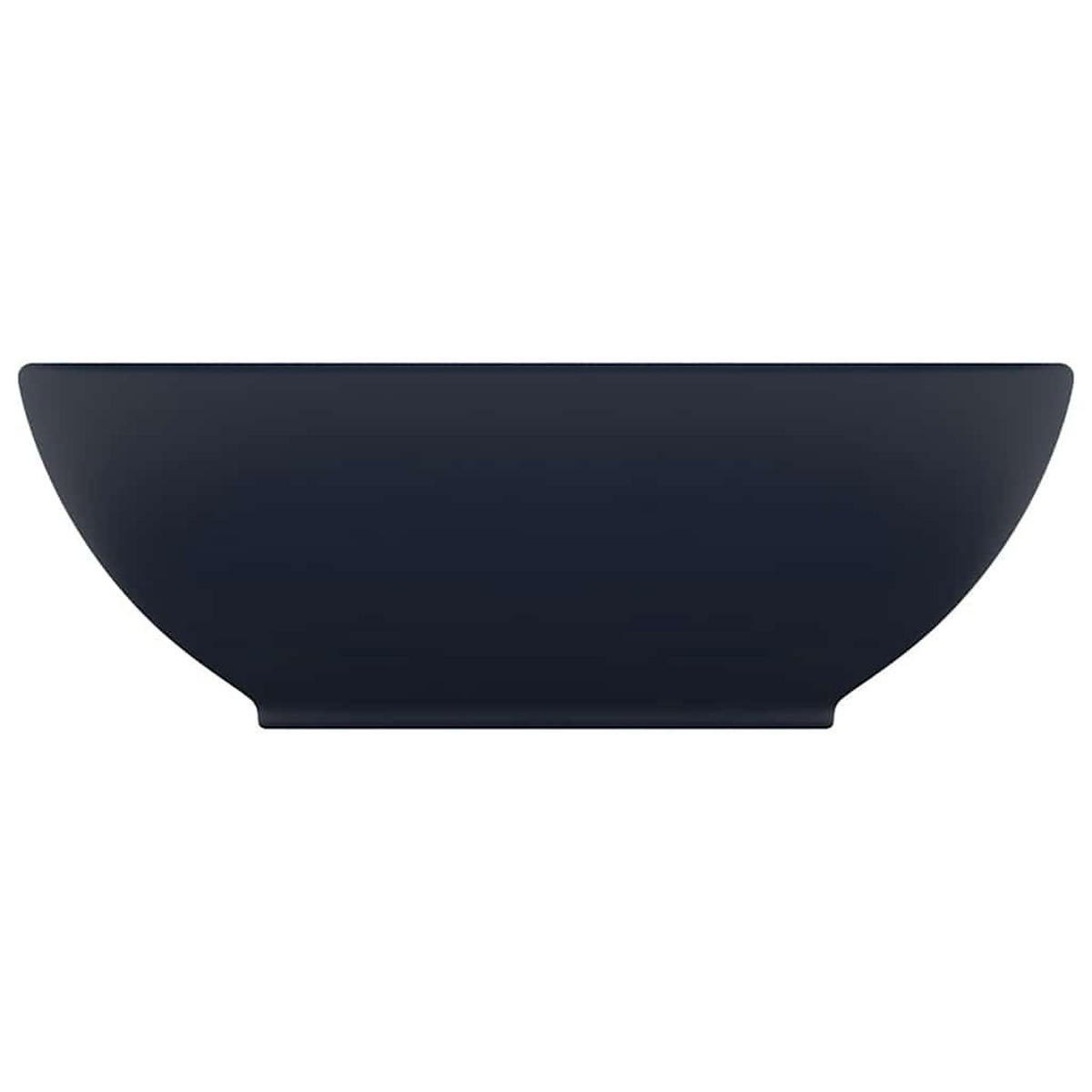 WASCHBECKEN Lange 40/33/13.5 cm - Dunkelblau, Keramik (40/13.5/33cm) - Nettlife
