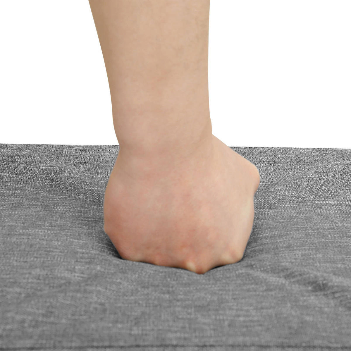 SCHUHBANK - Weiß, Holzwerkstoff (30/48/104cm) - Hansiro